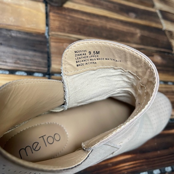 ME TOO Womens Zinnia 8 Nubuck Comfort Ankle Boots Size 9.5 - Picture 4 of 10